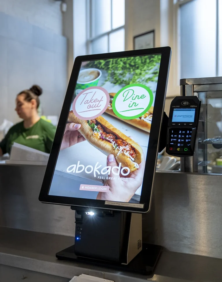 abokado self serve kiosk