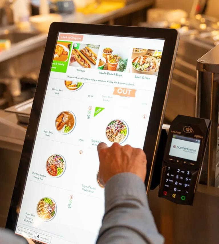 abokado self serve kiosks interface